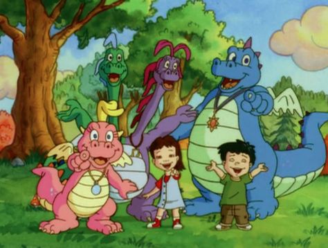 Dragon+Tales Early 2000s Cartoons, Old Cartoon Shows, 2000 Cartoons, 2000s Cartoons, Dragon Tales, Childhood Memories 2000, Childhood Tv Shows, Kids Tv Shows, Cartoon Tv Shows