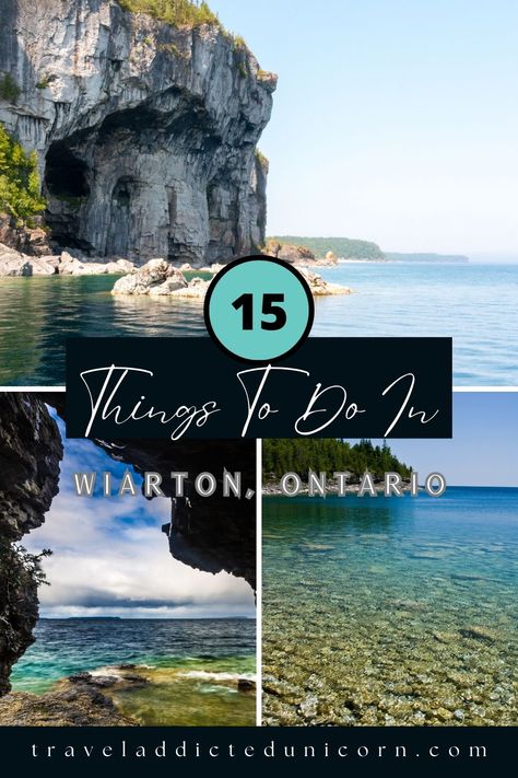 Wiarton, Ontario, Canada / small town Ontario / Bruce Peninsula / things to do in Wiarton Burlington Ontario Canada, Wiarton Ontario, Ontario Beaches, Prince Edward County Ontario, Burlington Ontario, Ontario Travel, Travel Vlog, Top Travel Destinations, Paradise On Earth