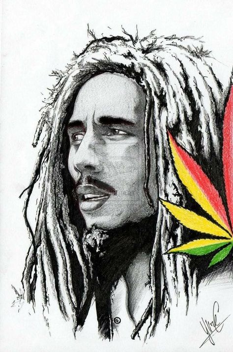 Bob Marley Dibujo, Bob Marley Artwork, Bob Marley Tattoo, Image Bob Marley, Bob Marley Painting, Rasta Art, Reggae Art, Bob Marley Pictures, Reggae Bob Marley