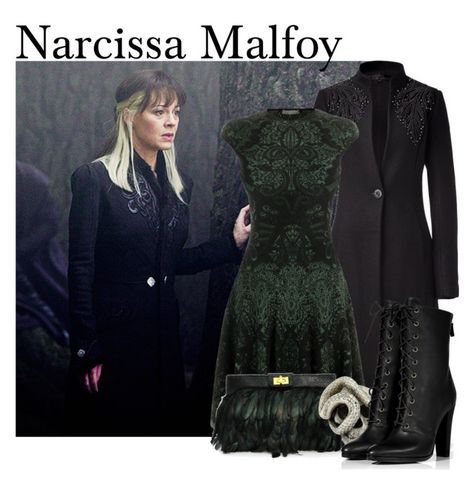 "Narcissa Malfoy from Harry Potter" by ginger-coloured ❤ liked on Polyvore featuring L'Wren Scott, Alexander McQueen, ASOS, Macabre Gadgets, Balmain and pureblood Harry Potter Pansy Parkinson, Macabre Gadgets, College Outfits Cold Weather, Narcissa Malfoy, Slytherin Fashion, College Outfits Casual, College Outfits Comfy, College Outfits Spring, L'wren Scott