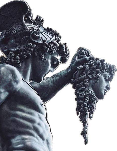 Perseus And Medusa, Athena Tattoo, Head Of Medusa, Geometric Tattoo Sleeve Designs, Geometric Line Tattoo, Left Arm Tattoos, Medusa Art, Statue Tattoo, Greek Mythology Tattoos