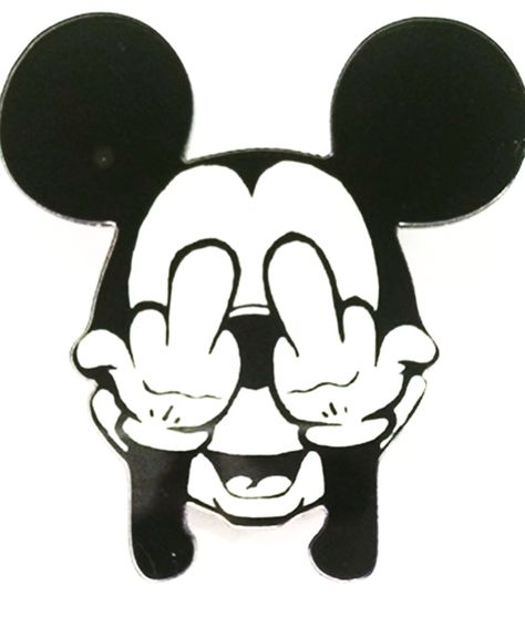 Double middle finger acrylic pin $5 @a_littlebitofeverything2 Middle Finger Anime, Middle Finger Drawing Reference, Middle Finger Aesthetic 90s, Middle Finger Wallpaper Aesthetic, Mickey Mouse Middle Finger, Middle Finger Pfp, Middle Finger Drawing, Cartoon Middle Finger, Middle Finger Tattoo