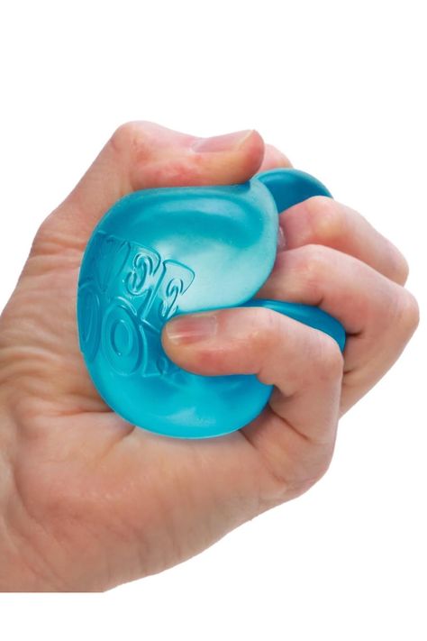 This ice cube-shaped stress ball is filled with goo that feels firm when squished hard and soft when squished gently for an oddly satisfying squish sensation. Nee Doh, Cool Cube, Figet Toys, Cool Fidget Toys, Semi Transparent, Sensory Toys, Fidget Toys, School Work, Helping Kids