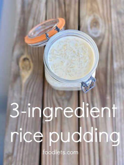 Condensed Milk Rice Pudding, Milk Rice Pudding, Chocolate Rice Pudding, Condensed Milk Recipes Desserts, Condensed Milk Desserts, Easy Rice Pudding, Milk Recipes Dessert, Sweetened Condensed Milk Recipes, Creamed Rice