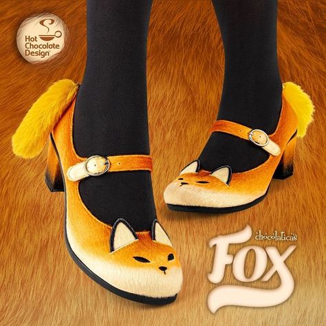 Hot Chocolate Design on Instagram: “Meet Fox! 🦊❤️🔥 He's the furriest and the most clever fox out there, so you better catch him before he runs off to never return 🙉 Who knows,…” Womens Mary Jane Flats, Hot Chocolate Design, Fox Shoes, Chocolate Design, Ballerina Shoes Flats, Womens Mary Janes, Mary Jane Pumps, Mary Jane Heels, Mary Jane Flats