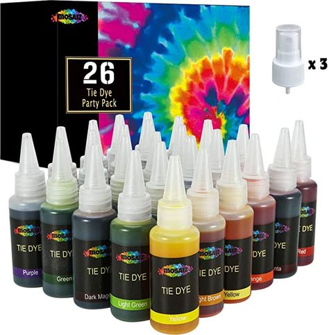 Spray Tie Dye, Textile Craft, Face Paint Kit, Make A Tie, Tie Dye Party, Tie Dye Kit, Diy Party Supplies, Fun Summer Activities, Paint Diy