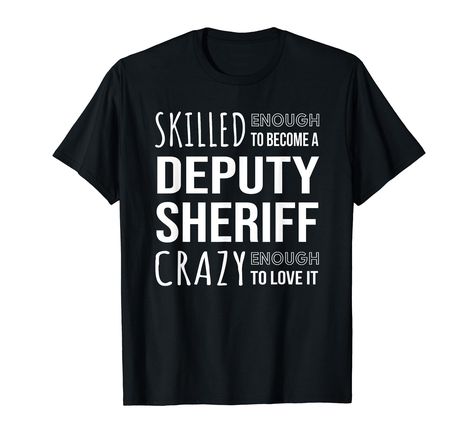 PRICES MAY VARY. Deputy Sheriff Gifts Deputy Sheriff Shirts Clothing Lightweight, Classic fit, Double-needle sleeve and bottom hem Deputy Sheriff Gifts, Deputy Sheriff, Sheriff Deputy, Tshirt Funny, Blue Line, Law Enforcement, Branded T Shirts, Shirt Outfit, Funny Tshirts