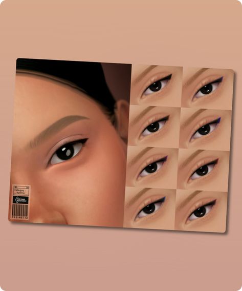 Sims 4 MakeUp CC: Classic Eyeliner   N30 By Cosimetic Sims 4 Functional Makeup, Sims 4 Latina Makeup Cc, Custom Content Sims 4 Makeup, Eyeliner Cc Sims 4, Sims4 Eyeliner, Cc Makeup Sims 4, Eyeliner Sims 4, Sims 4 Cc Makeup Eyeliner, Sims 4 Cc Eye Shape