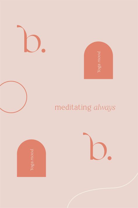 Minimal branding with a type logo design for yoga studio by Avellana Studio. This branding includes neutral colors with an earthy salmon color palette with a relaxed and feminine modern branding feel. Avellana studio offers brand design, web design, brand strategy and packaging design for inspirational woman - female entrepreneurs looking for a fresh and unique brand creation! #branding #brandinginspo #graphicdesign #logodesign #logo Feminine Branding Logo, Minimal Branding, Brand Creation, Studio Logo, Brand Board, Core Values, Yoga Studio, Modern Branding, Female Entrepreneur