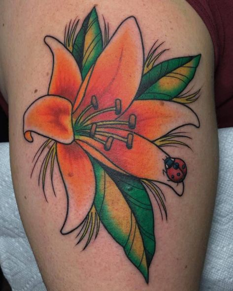 Top 65 Best Lily Tattoo Ideas [2021 Inspiration Guide] Lily Tattoo Ideas, Lilly Flower Tattoo, Tattoo Lily, Lily Tattoo Meaning, Tiger Lily Tattoos, Lily Tattoos, Ant Tattoo, Lillies Tattoo, Lily Tattoo Design