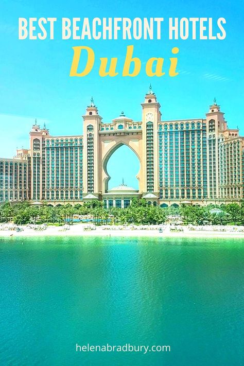 Dubai is a once in a lifetime trip! Check out my review of the beachfront hotel in Dubai that I stayed in and other options to consider on your search for the best beachfront hotels in Dubai | dubai beach hotel | dubai beach jumeirah luxury hotels | ja beach hotel dubai | best places to stay in dubai | dubai jumeirah beach hotel | best places to stay dubai | dubai best hotels | best budget hotels in dubai | best hotels to stay in dubai | best budget hotels in dubai | the best hotels in dubai Dubai Honeymoon, Best Hotels In Dubai, Hotels In Dubai, Dubai Hotels, Dubai Resorts, Hotel In Dubai, Kempinski Hotel, Dubai Beach, Summer Travel Destinations