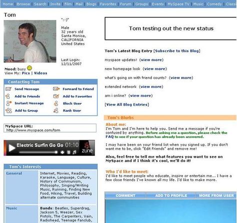 A Playlist of Old MySpace Profile Songs That Are Sure To Make You Feel Nostalgic Old Myspace Layout, Old Myspace Profiles, Myspace Nostalgia, Myspace 2000s, Y2k Internet, Myspace Profile, Myspace Aesthetic, American Childhood, Legends Of The Hidden Temple