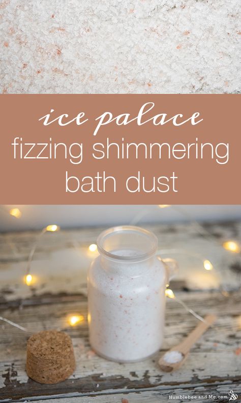 Bath Dust, Diy Bath Soak, Homemade Christmas Gift Ideas, Christmas Gifts Diy Homemade, Homemade Christmas Gift, Bath Salts Recipe, Coconut Bath, Ice Palace, Bath Fizz