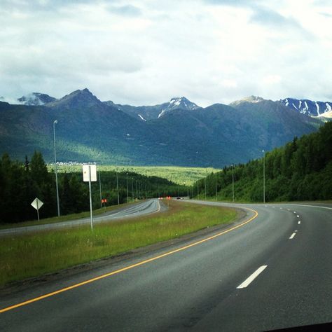 Coming into Eagle River off Highland Road. Nearing Briggs bridge. Eagle River Alaska, Living In Alaska, Alaska Travel, 2024 Vision, Alaska, Eye Candy, Worth Reading, Road Trip, Vision Board