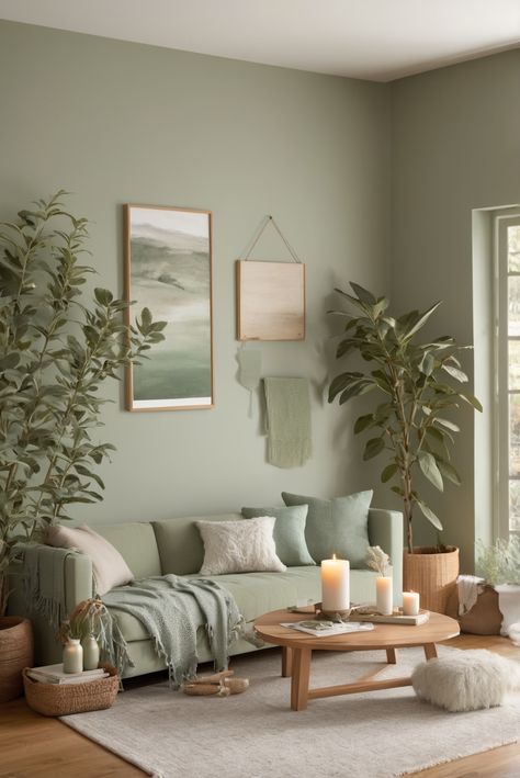 Ready to transform your home into a tranquil oasis? Explore daily interior designer routines for creating a serene living space with Sage Sanctuary.
#ad  


#ideasInspo
#wallpaint2024
 #color2024
 #DIYpainting
 ##DIYhomedecor
 #Fixhome Tranquil Home Decor, Pastel Green Living Room, Sage Green Walls Living Room, Green Furniture Living Room, Tranquil Spaces, Sage Living Room, Green Walls Living Room, Sage Green Living Room, Green Wall Color