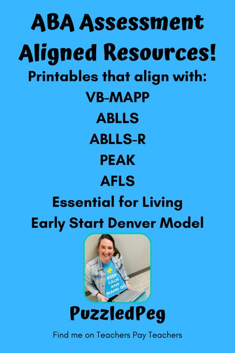 Peak Assessment Aba, Aba Data Collection Sheets, Ablls-r Assessment, Preference Assessment Aba, Early Start Denver Model, Aba Therapy Activities Printables, Essay Help Website, Aba Center, Aba Strategies