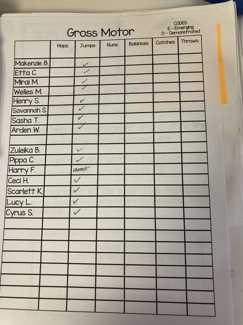 Authentic Assessment, Preschool Assessment, Guiding Principles, Gross Motor, First Week, Early Childhood Education, Early Childhood, Classroom Ideas, Assessment