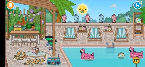 Toca Boca Pool Ideas, Toka Boka, Toca Life World, Toca Life, Pool Ideas, Family Parenting, Parenting Guide, Swimming Pool, Google Play