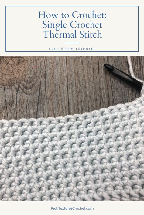 Crochet Stitches That Work Up Fast, Post Stitch Crochet, Crochet Thermal Stitch Blanket, Thermal Stitch Crochet Blanket, Crochet Thermal Stitch Patterns, Thermal Stitch Crochet Hat, Thermal Crochet Stitch Tutorial, Crochet Thermal Stitch Tutorial, Thermal Crochet Stitch