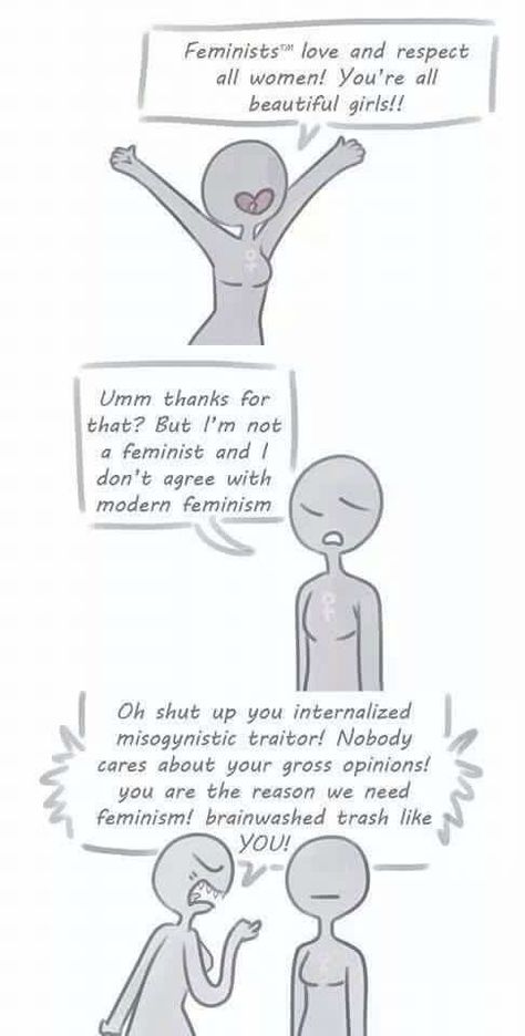 Modern feminism is an embarrassment to all women. Modern Feminism, Anti Feminist, Freedom Of Speech, My Opinions, Love And Respect, Funny Pics, Feelings, Memes, Funny