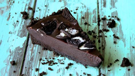 No Bake Oreo Tart Oreo Tart, Oreo Dessert Easy, The Scran Line, Scran Line, Cooking Chocolate, Tart Recipe, Oreo Dessert, Chocolate Tart, Oreo Cookies