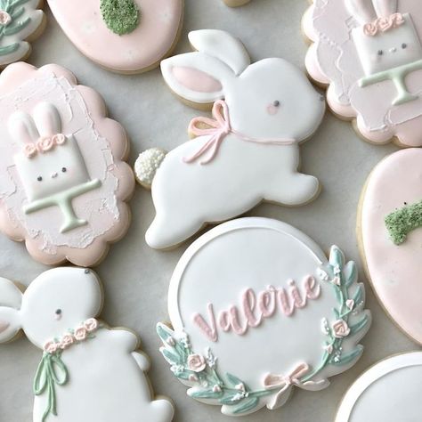 Busy Bee Sweet on Instagram: "Forgot these beauties from April 🥰 #bunnycookies #bunnybirthday #sugarcookies #decoratedcookies #longbeach #lakewood #busybeesweet" Bunny First Birthday Cookies, Bunny Baby Shower Cookies, Bunny Birthday Cookies, Some Bunny Is One Cookies, Bunny Sugar Cookies, Special Cookies, First Birthday Cookies, Bunny Theme, Bee Sweet