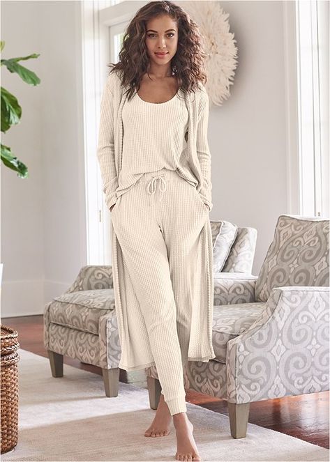 Plain Sweatpants, Knit Lounge Set, Lounge Outfits, Loungewear Outfits, Rhinestone Flats, Loungewear Set, Online Fashion Stores, Comfy Outfits, Jogging