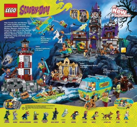 Lego 3d, Lego Scooby Doo, Scooby Doo Toys, Scooby Doo Mystery, Lego Craft, Lego News, Lego Minecraft, Lego For Kids, Lego Marvel