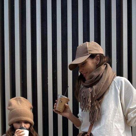 The Simple Folk on Instagram: "A true copy and paste duo. 😍 How outrageously cute are @coral_pearl_ and her mini me? Wearing The Raw Seam Co-Ord in Terra, and The Sweatshirt + Tracksuit Trouser in Undyed." The Simple Folk, Copy And Paste, Mini Me, Co Ord, Instagram A, Coral, Trousers, Sweatshirts, How To Wear