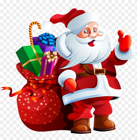 Christmas Profile Pictures, Christmas Nails Red, Santa Claus Clipart, Bag Png, Png Pictures, Santa Claus Images, Christmas Pfp, Merry Christmas Quotes, Bad Santa