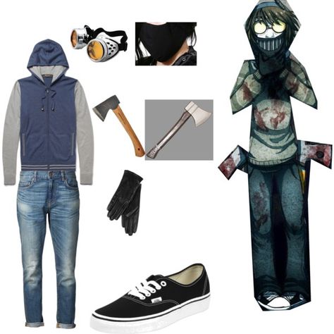 Ticci-toby boy outfit Trans Men Outfits, Creepypasta Outfits, Knee High Sneakers, Creepypasta Cosplay, Ticci Toby, High School Outfits, Creepypasta Characters, Kylie Jenner Outfits, Casual Cosplay