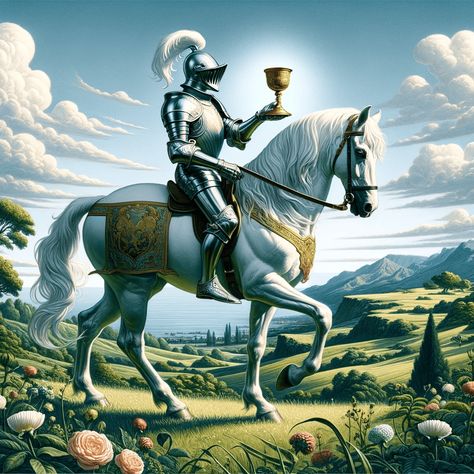 Discover the Knight of Cups tarot card's rich symbolism - a guide to emotional resilience and the journey of the heart. Explore meanings & intuitive insights.https://centerspirited.com/tarot/the-knight-of-cups-card-meaning/ Knight Of Cups Tarot, Knight Of Cups, Cups Tarot, Online Tarot, The Knight, Mystery Of History, Emotional Resilience, Tarot Card Meanings, Minor Arcana