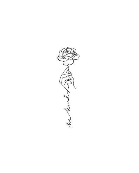 Rose Tattoo Minimalist Simple, Roses Minimalist Tattoo, Simple Rose Tattoo With Words, Straight Rose Tattoo, Minimalistic Tatoos Aesthetic, Simple Floral Spine Tattoos For Women, Minimalistic Spine Tattoo, Minimalist Tattoo Rose, Minimalist Tatoos Woman