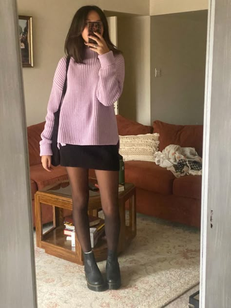 Fall Mini Skirts, Gen Z Teacher Outfits, Cool School Outfits, Aesthetics Outfits, Fall Aesthetics, Cool School, Preppy Fall Outfits, Neue Outfits, Popular Outfits