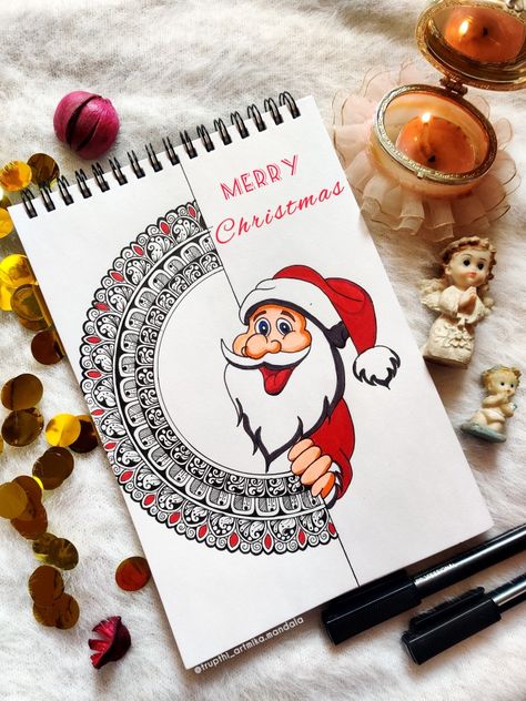 Santa mandala.. for Christmas

Happy holidays Christmas Special Drawing, Christmas Mandala Drawings, Merry Christmas Mandala Art, Merry Christmas Drawings Easy, Christmas Mandala Drawing, Merry Christmas Doodles, Christmas Mandala Art, Christmas Rangoli, Merry Christmas Drawing