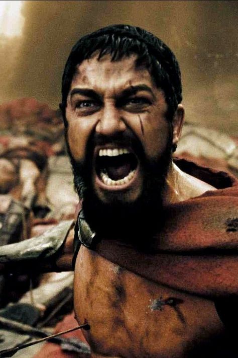 Leonidas Sparta, King Leonidas, 300 Movie, Hero Quotes, Spartan Tattoo, Best Action Movies, William Wallace, Warriors Wallpaper, Greek Warrior