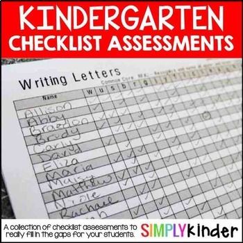 Kindergarten Assessment Checklist, Kindergarten Assessment Binder, Student Data Organization, Kindergarten Checklist, Letter Assessment, Letter Naming Fluency, Nonsense Words Fluency, Kindergarten Assessment, Data Wall