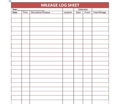 Mileage Log Template 05 Vehicle Mileage Log Printable, Running Milage Log Printable Free, Milage Tracker Printable Free, Mileage Tracker Printable, Mileage Log Printable, Budget Books, Track Mileage, Log Book Template, Travel Outfit Summer Asia