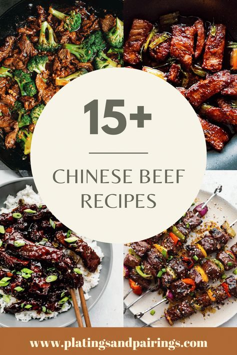 Here's 15+ flavor-packed Chinese beef recipes to try out! From stir-fries to soups to braises, there is sure to be a Chinese beef recipe that you will love. Rainbow Beef Chinese Recipe, Chinese Food Recipes Steak, Asian Beef Dishes, Beef Chinese Recipes, Chinese Recipes Authentic, Chinese Beef Dishes, Asian Beef Recipes, Chinese Beef Recipes, Southern Baked Beans