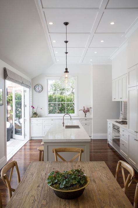 Mt Eden Kitchen by Kitchens by Design | ArchiPro NZ Timeless Home Design, Home Design Kitchen, Timeless Kitchen Design, Bungalow Kitchen, Timeless Home, Timeless Kitchen, Kitchen Remodel Design, Tree Png, Kitchen Extension