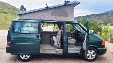 2003 Weekender in Fort Collins, CO Eurovan Weekender, Vw Eurovan Camper, Tank Transporter, Vw Transporter Swb Conversion, Eurovan Camper, Volkswagen Transporter T4, Volkswagen T4, Camper Box, Vw Eurovan