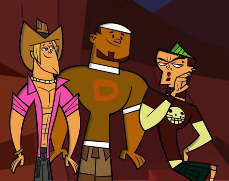 Total Drama Island Dj, Total Drama Island Duncan, Duncan Total Drama, Unholy Trinity, Drama Total, Drama Island, Island Art, World Of Gumball, Total Drama Island