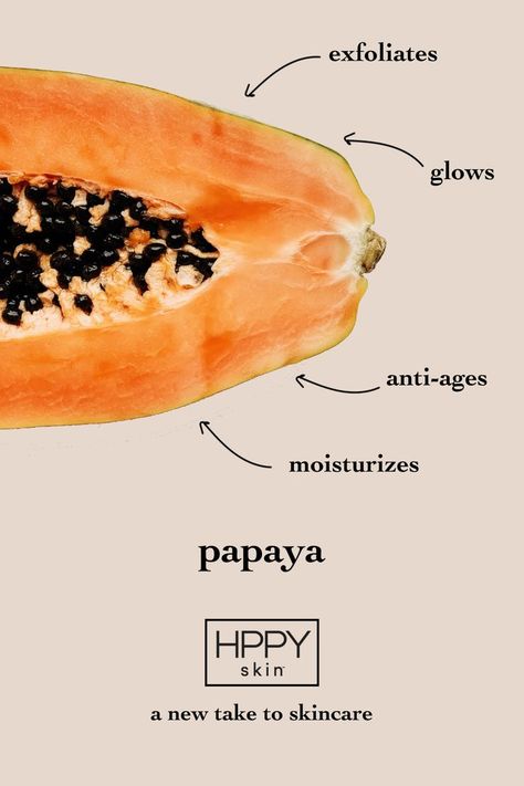 The benefits of papaya don't stop at the amazing taste of the fruit– they also help you to achieve flawless skin. Utilizing papaya in your skincare routine helps to combat aging, wrinkles, and other skin damage while also moisturizing your pores, resulting in the ultimate glow. Make your skin HPPY with natural products like our masks! Freeman Mask, Benefits Of Papaya, Papaya Benefits, Skin Script, Papaya Seeds, Plant Based Skincare, Facial Skin Care Routine, Feminine Care, Skincare Brand