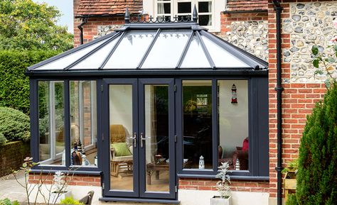 Need more space? Don't move improve! Get up to 27.5% off our conservatory range. Porch Designs Uk, Conservatory Roof Insulation, Small Conservatory, Modern Conservatory, Glass Conservatory, Conservatory Design, Porch Kits, Garden Room Extensions, Conservatory Roof