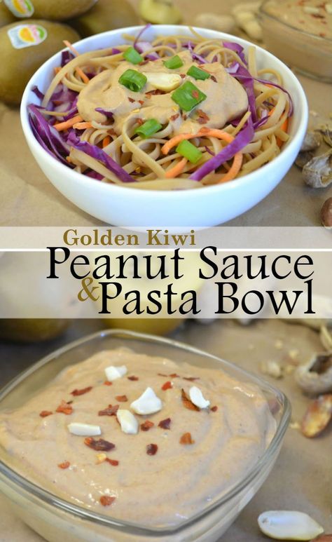 Butter Pasta Sauce, Peanut Butter Pasta, Butter Sauce For Pasta, Golden Kiwi, Delicious Sauces, Peanut Sauce Recipe, Peanut Butter Sauce, Butter Pasta, Sauce Pasta