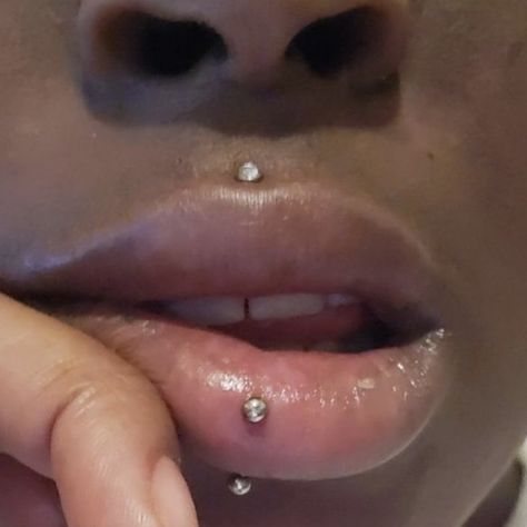 Eye Dermal Piercing, Eye Dermal, Face Dermal Piercing, Face Dermal, Dimple Piercing, Cheek Piercings, Tooth Gems, Piercing Inspo, Face Piercings