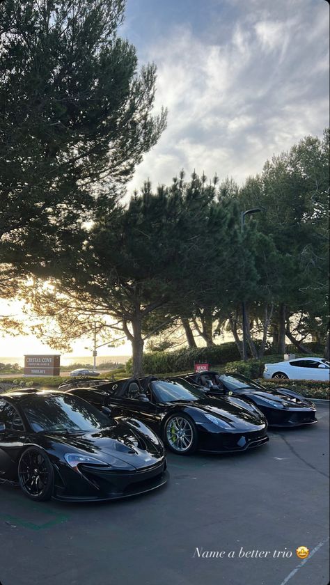 #p1 #laferrari #918 #porsche #ferrari #mclaren Ferrari Laferrari, Mclaren P1, Fancy Cars, Pretty Cars, Dream Garage, Holy Trinity, Vroom Vroom, World Cultures, Supercars