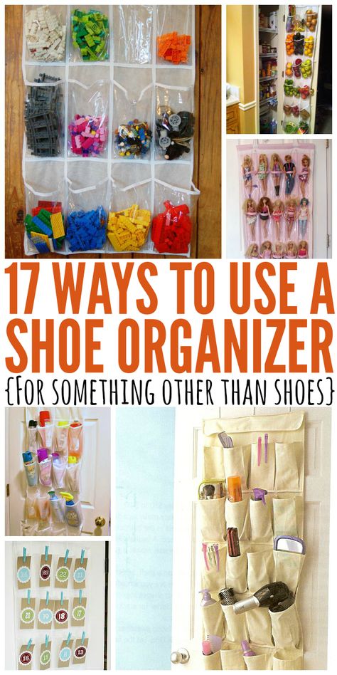 17 genius ways to use a shoe organizer to get your house clean in a jiffy. Shoe Organizer Ideas, Organizing Solutions, Organized Pantry, Shoe Organizers, Crazy House, Door Shoe Organizer, Organized Chaos, To Get, Organize Declutter