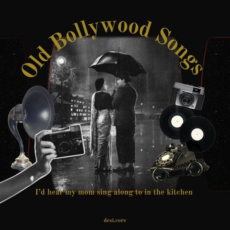 Playlist Cover | Old Bollywood Songs Bollywood Album Cover, Playlist Covers For Old Songs, Punjabi Playlist Cover Aesthetic, Old Song Playlist Cover, Spotify Playlist Cover Desi, Old Songs Playlist Cover, Indian Playlist Cover, Bollywood Spotify Playlist Cover, Hindi Playlist Cover