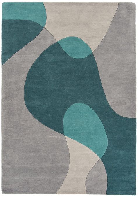 Matrix rug by Asiatic Carpets design MAX54 Arc Taupe - Rugs UK Blue Carpet Bedroom, Carpet Texture, High Pile Rug, Teal Rug, Design Basics, Single Chair, A Rug, Teal And Grey, Grey Carpet